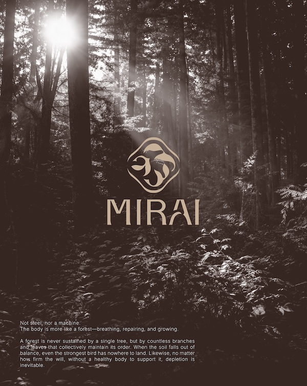 MIRAI — the body is like a forest